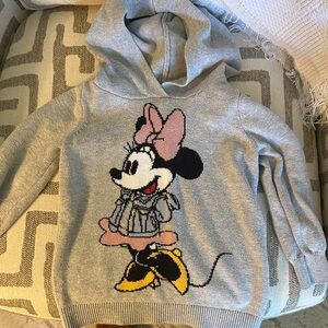 GAP Gray Hoodie with Cartoon Design